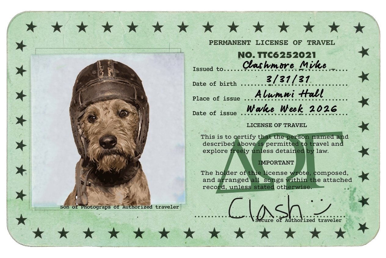 Clashmore Mike License Tee